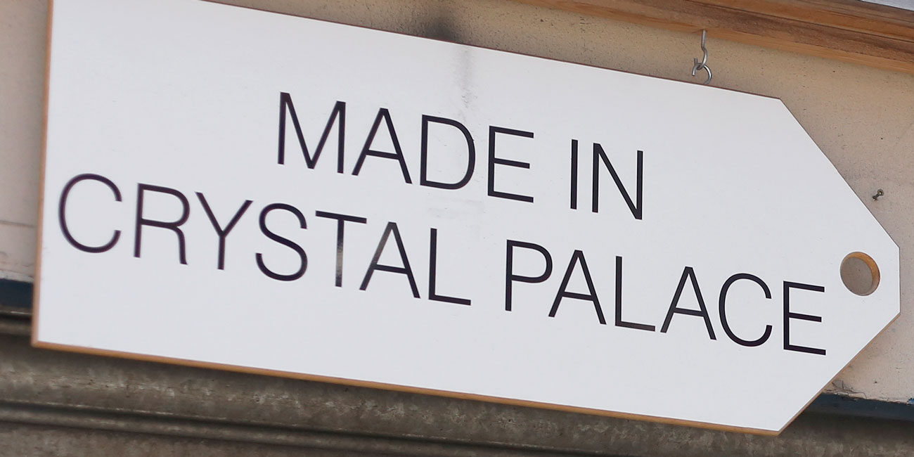 Area photography, Crystal Palace street sign detail