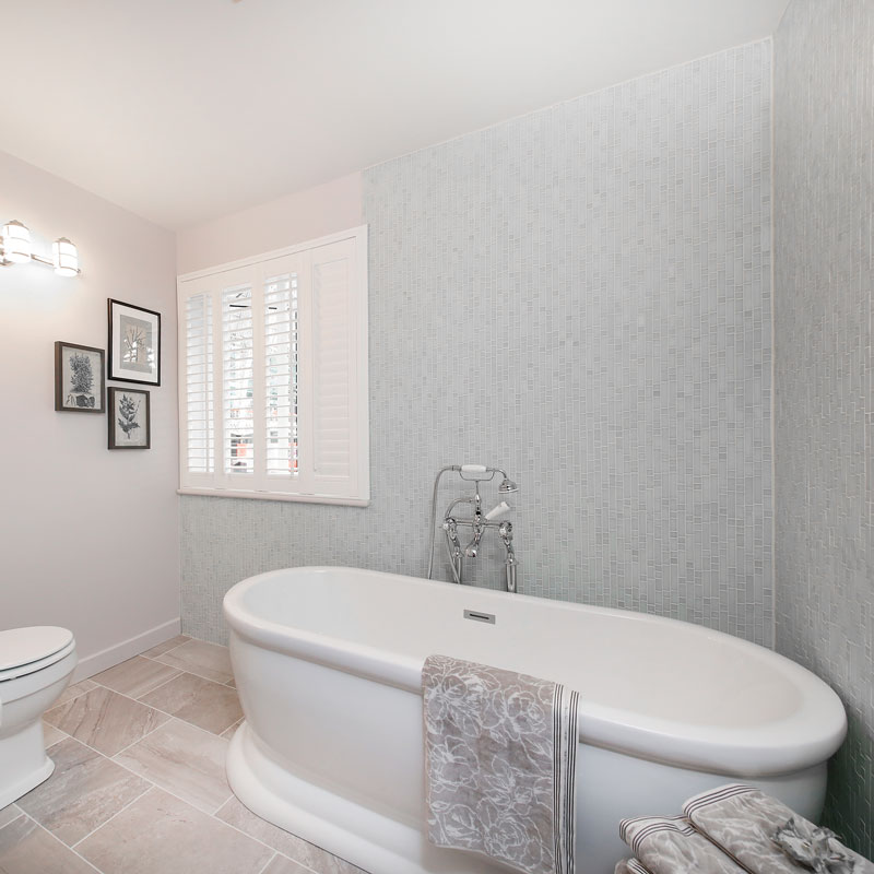 Ideal Home Show photography - interior set, bathroom