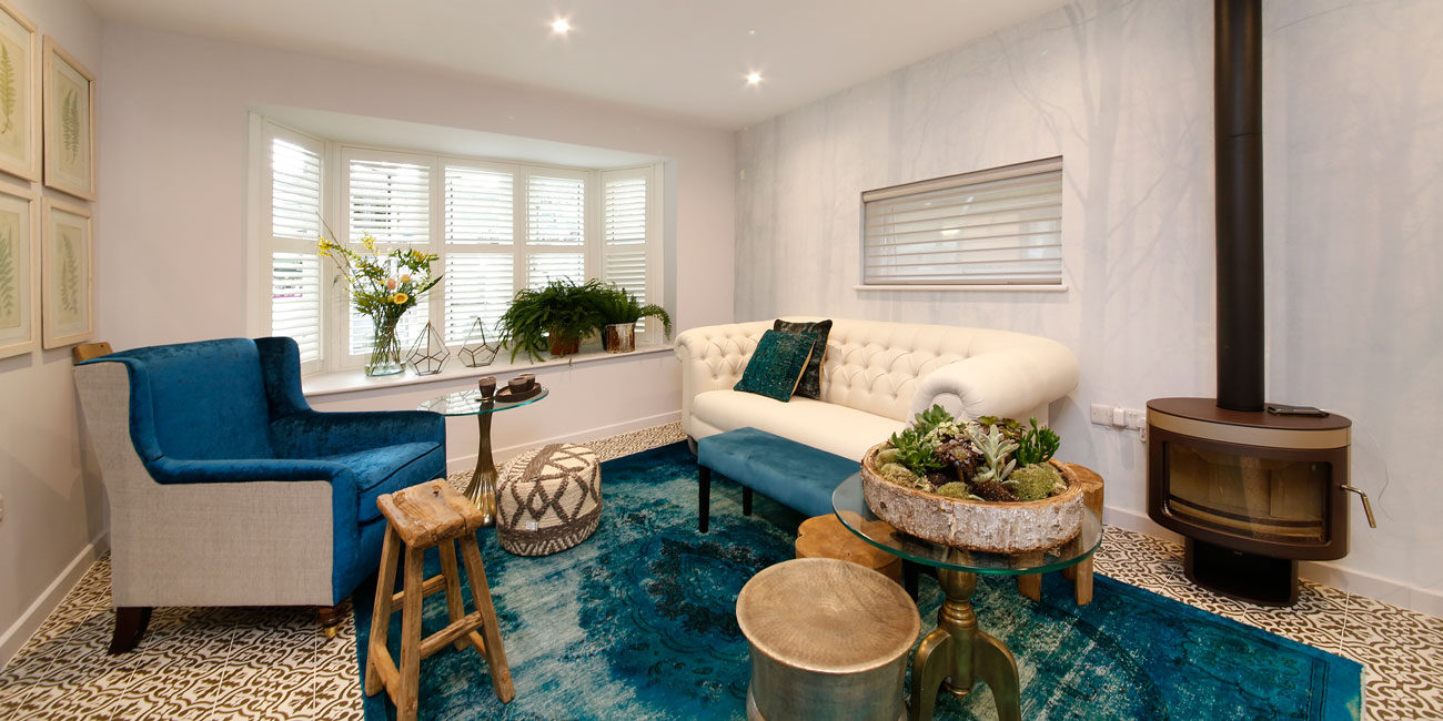 Ideal Home Show photography - interior set, living room