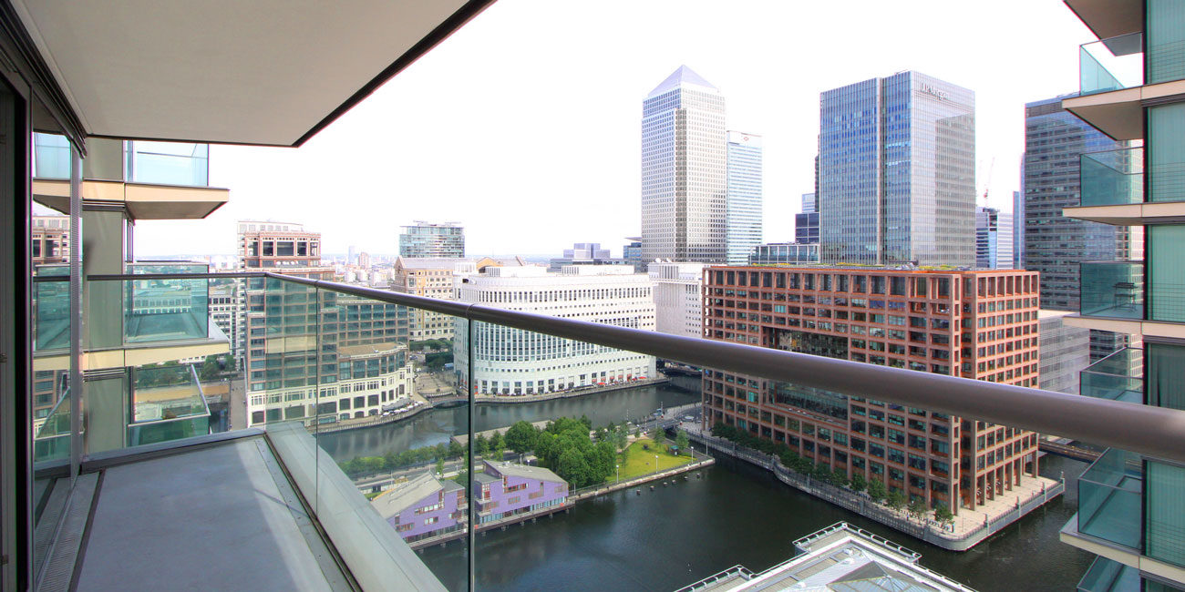 Property photography balcony view London